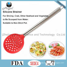 Eco-Friendly Silicone Kitchenware Set: Silicone Strainer Sk22